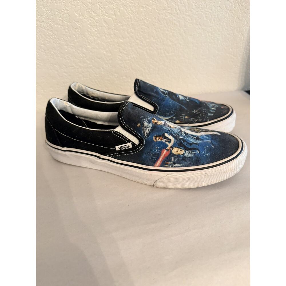 Collectible Star Wars Vans Slip On, A New Hope Men’s 9.5 US/Women’s 11 US - Picture 6 of 12
